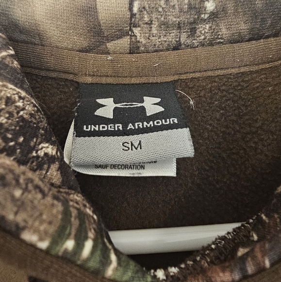 Brown Under Armour Hoodie - Picture 2 of 4